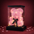 10-inch Flower Bear with Lights