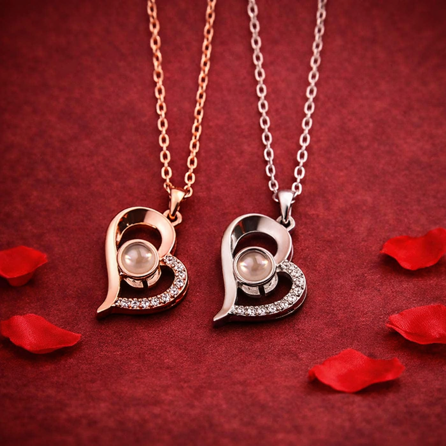 100 Languages I Love You Necklace