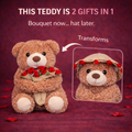 2-in-1 Teddy Bouquet Keepsake