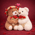 2-in-1 Teddy Bouquet Keepsake