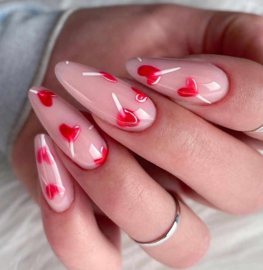 Valentine Press-On Nails